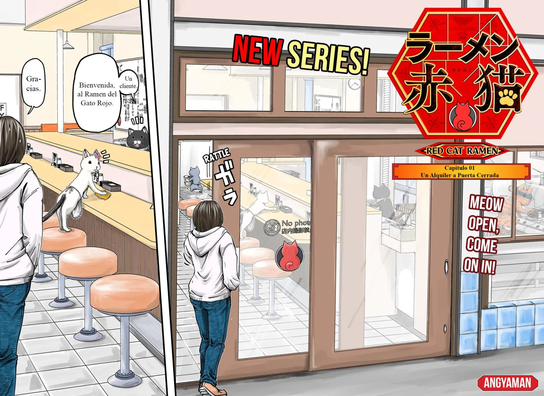 Read Ramen de Gato Rojo ES Manga Online