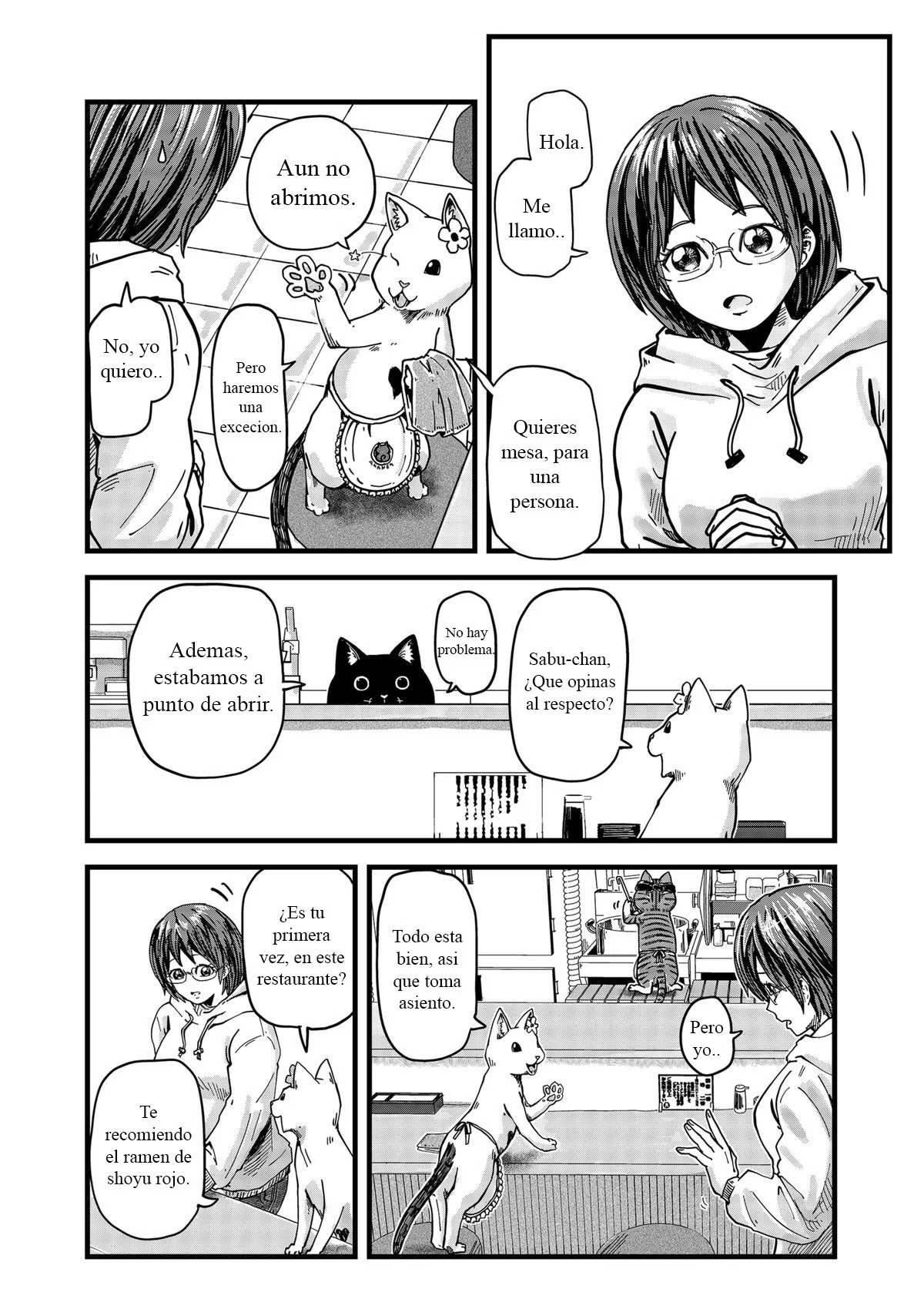 Read Ramen de Gato Rojo ES Manga Online