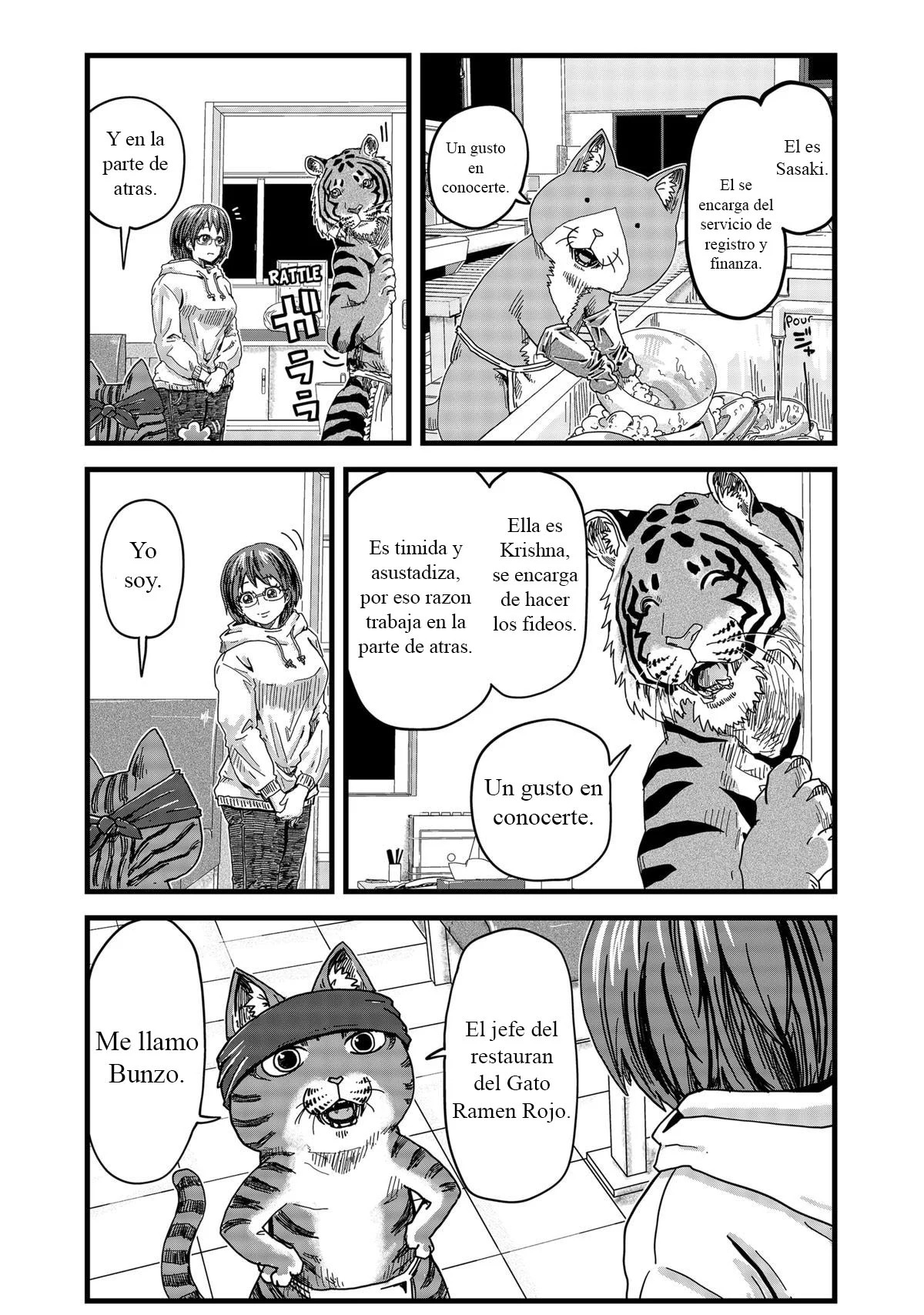 Read Ramen de Gato Rojo ES Manga Online
