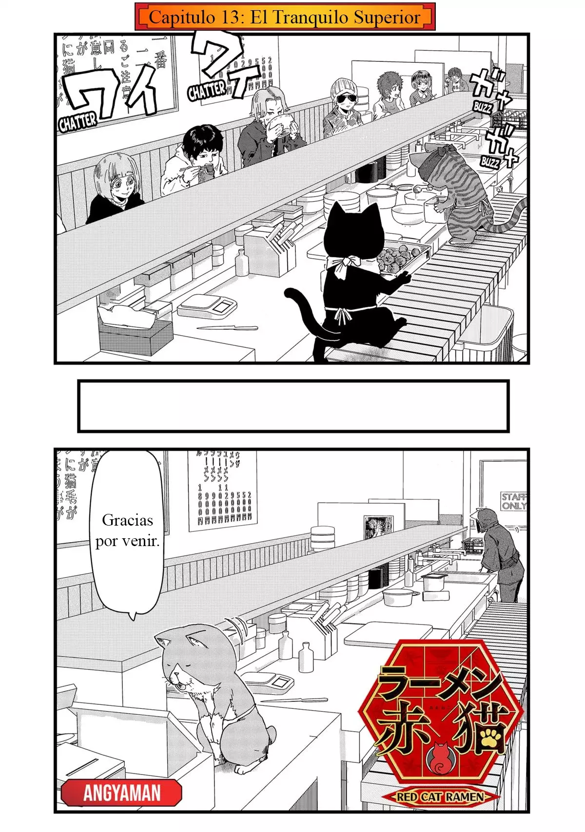 Read Ramen de Gato Rojo ES Manga Online