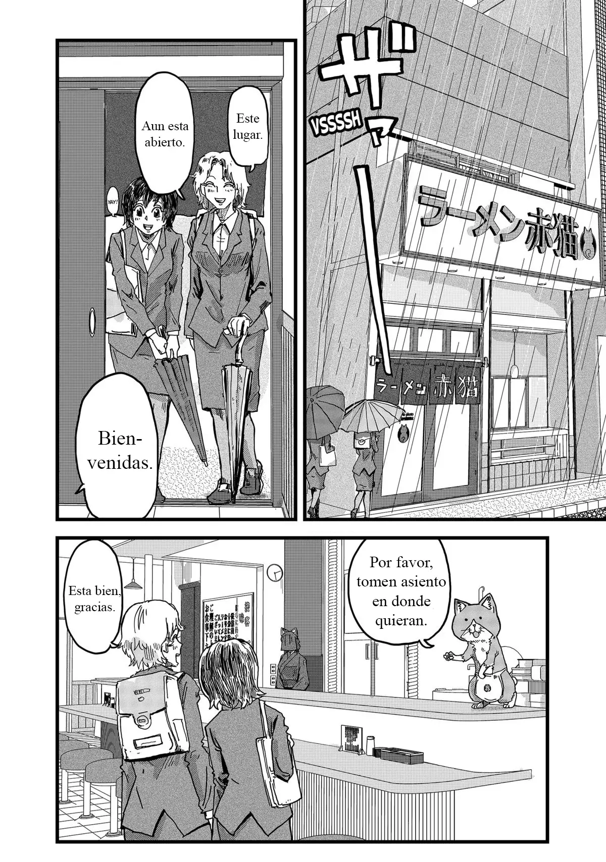 Read Ramen de Gato Rojo ES Manga Online