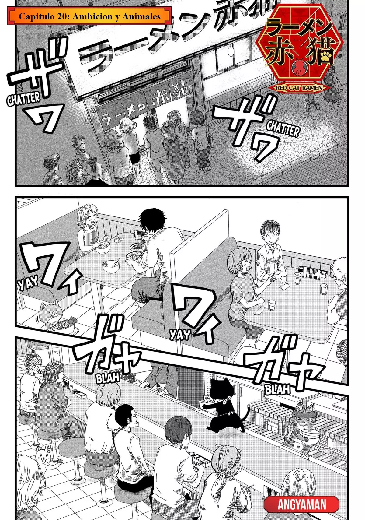 Read Ramen de Gato Rojo ES Manga Online