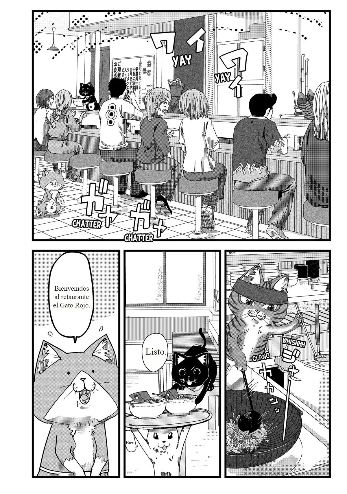 Read Ramen de Gato Rojo ES Manga Online