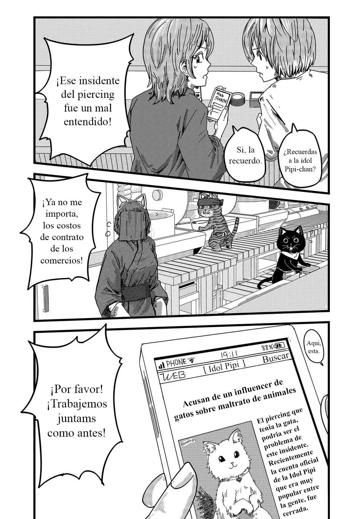 Read Ramen de Gato Rojo ES Manga Online