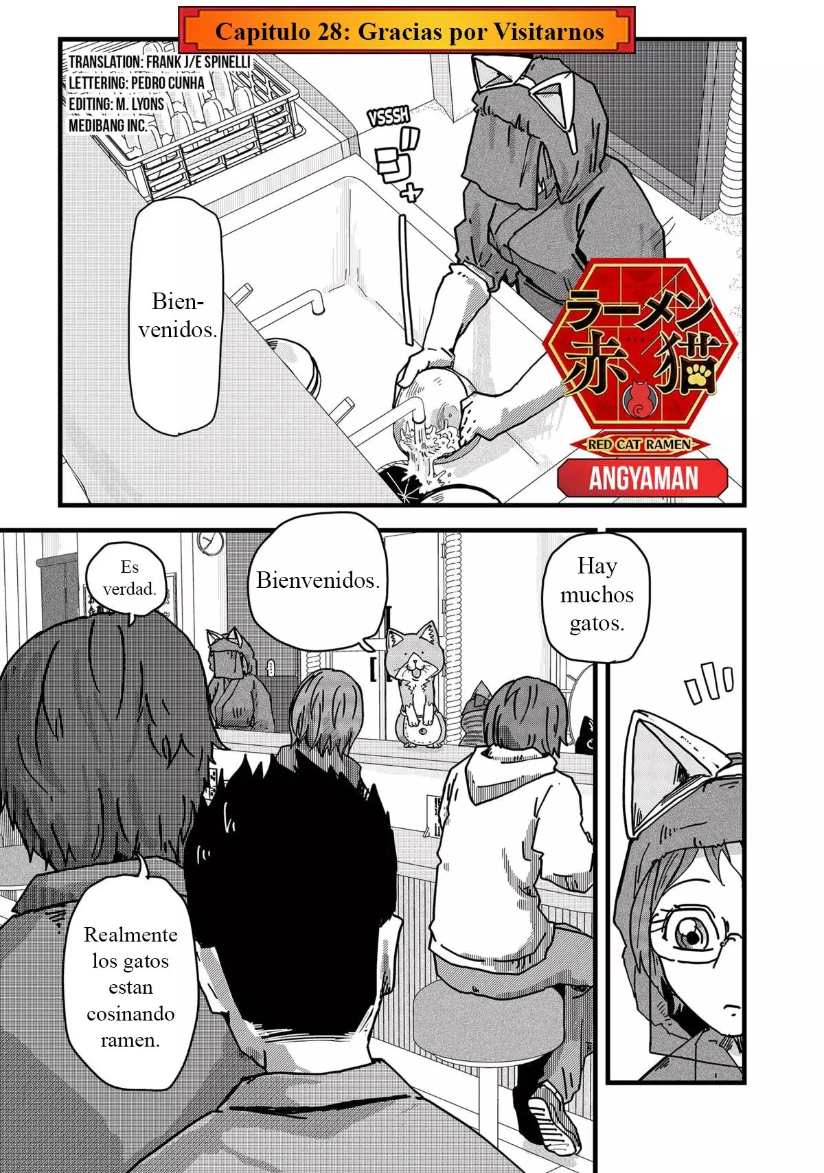 Read Ramen de Gato Rojo ES Manga Online