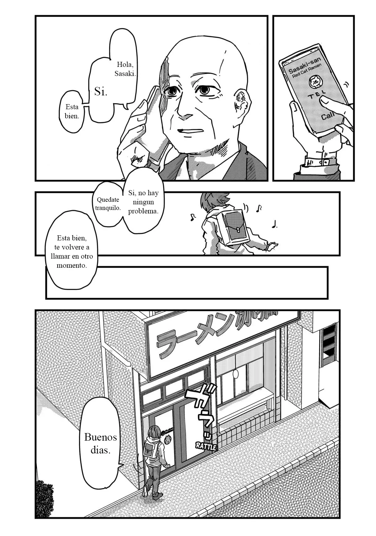 Read Ramen de Gato Rojo ES Manga Online