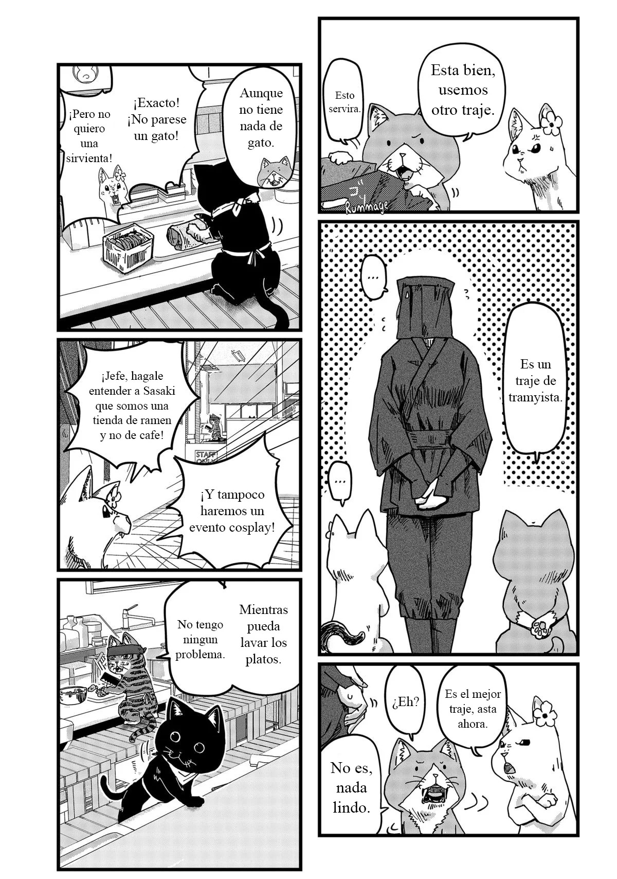 Read Ramen de Gato Rojo ES Manga Online