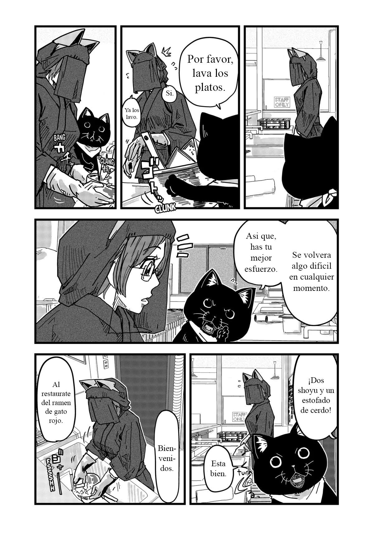 Read Ramen de Gato Rojo ES Manga Online