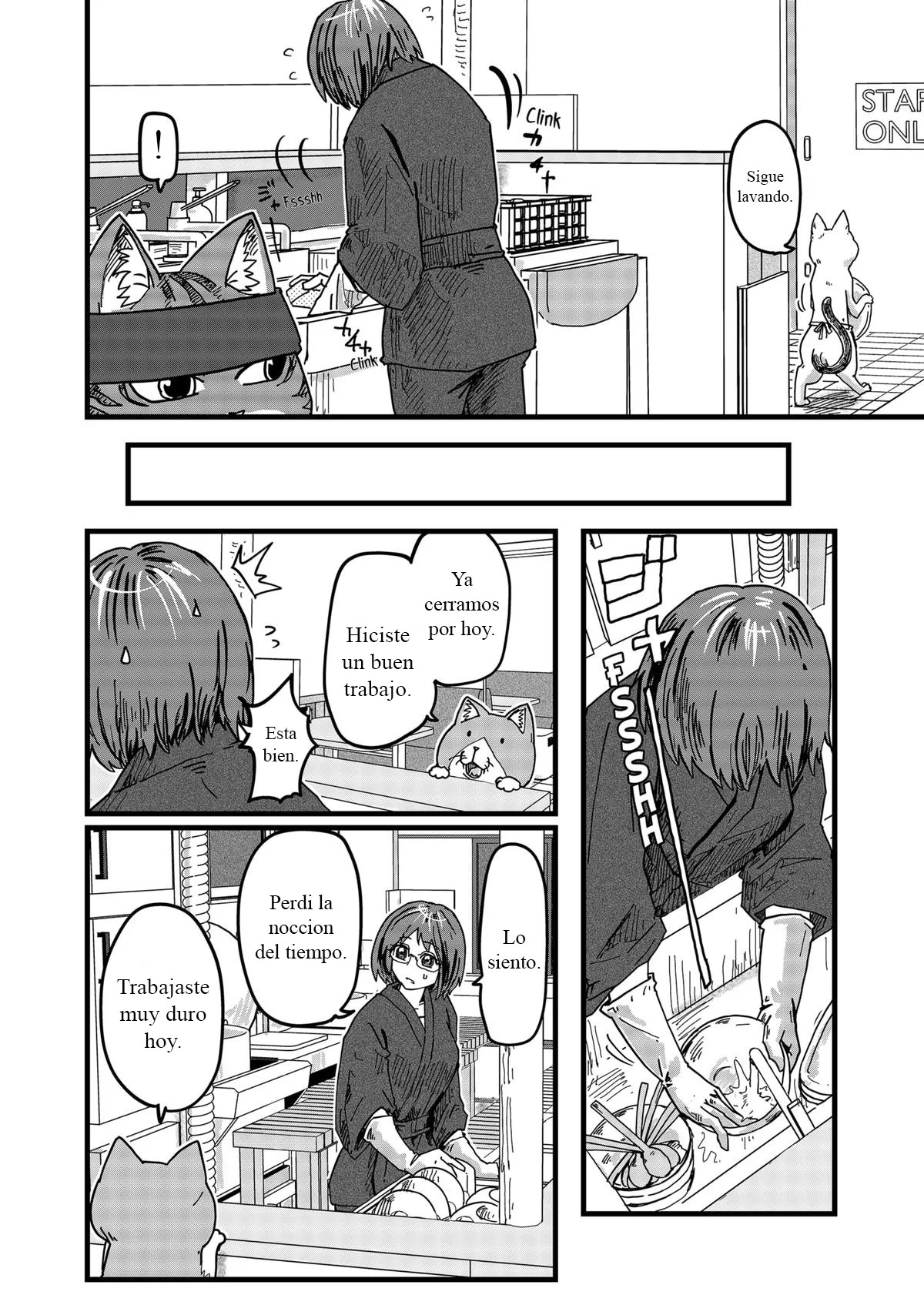 Read Ramen de Gato Rojo ES Manga Online