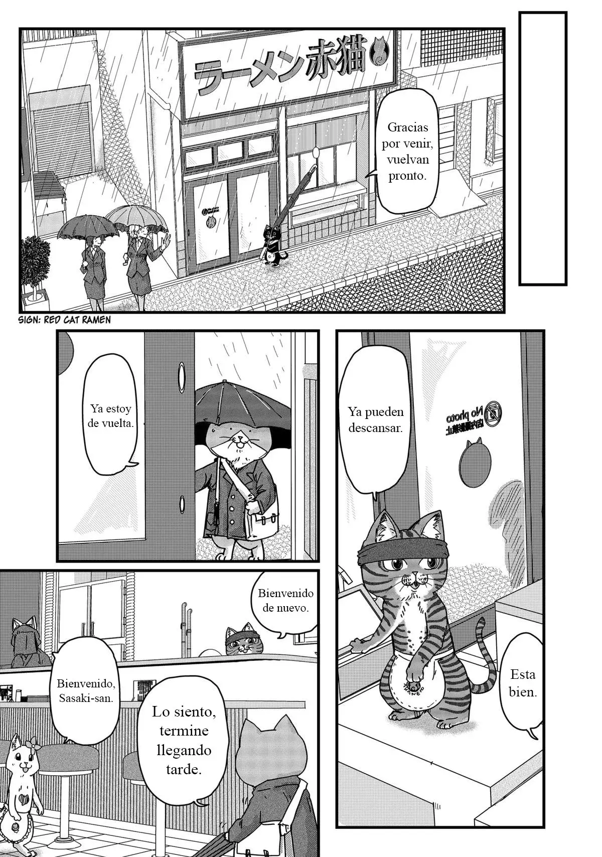 Read Ramen de Gato Rojo ES Manga Online