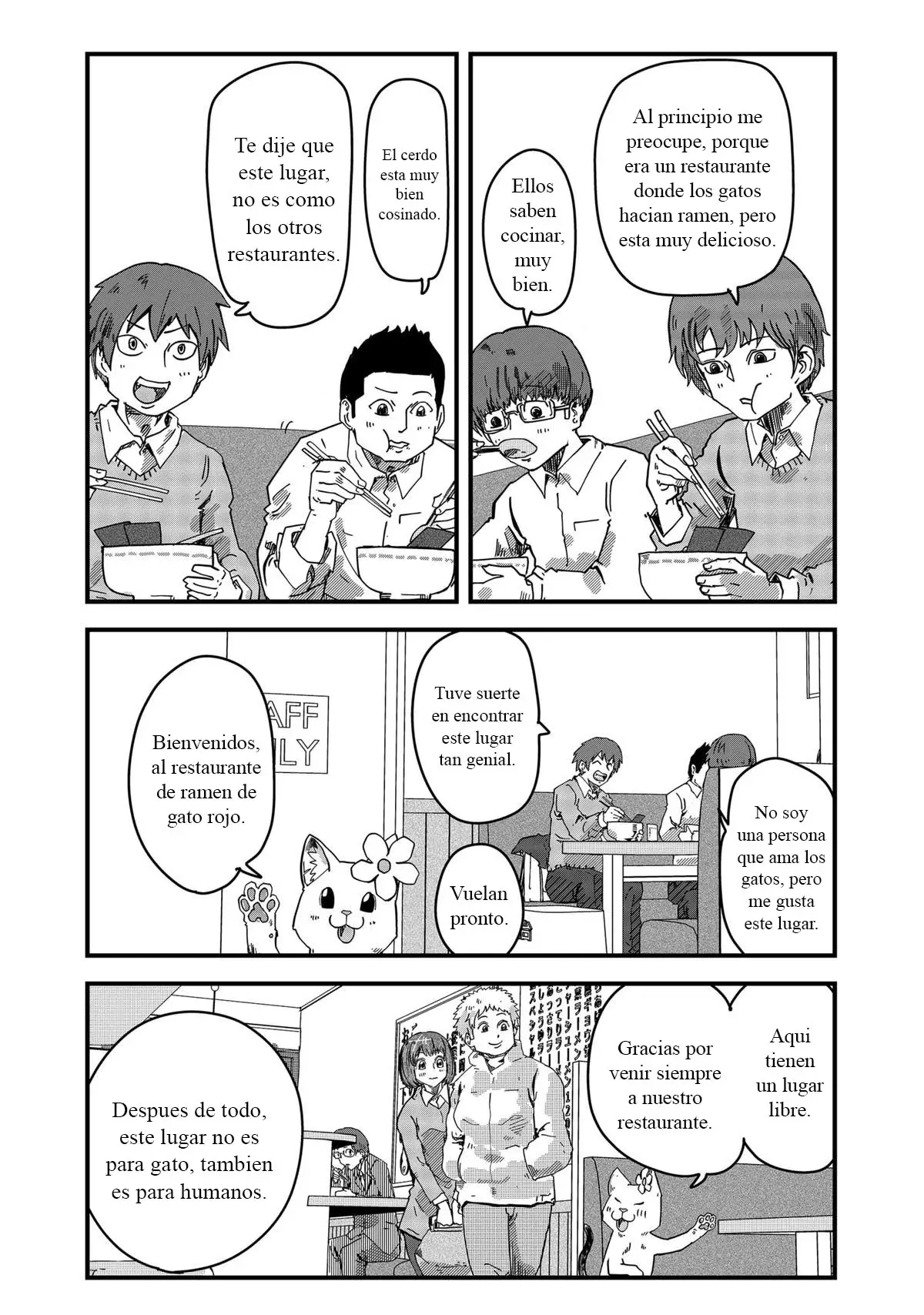 Read Ramen de Gato Rojo ES Manga Online