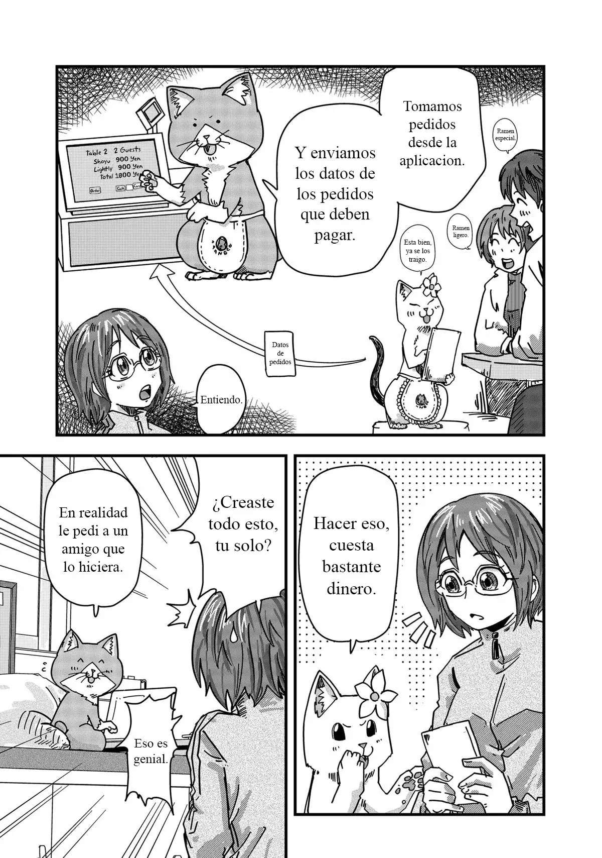 Read Ramen de Gato Rojo ES Manga Online