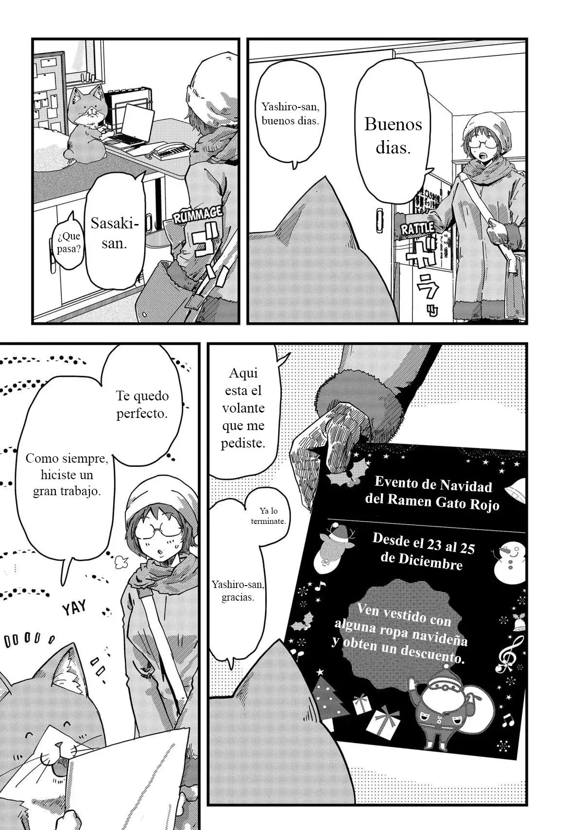 Read Ramen de Gato Rojo ES Manga Online
