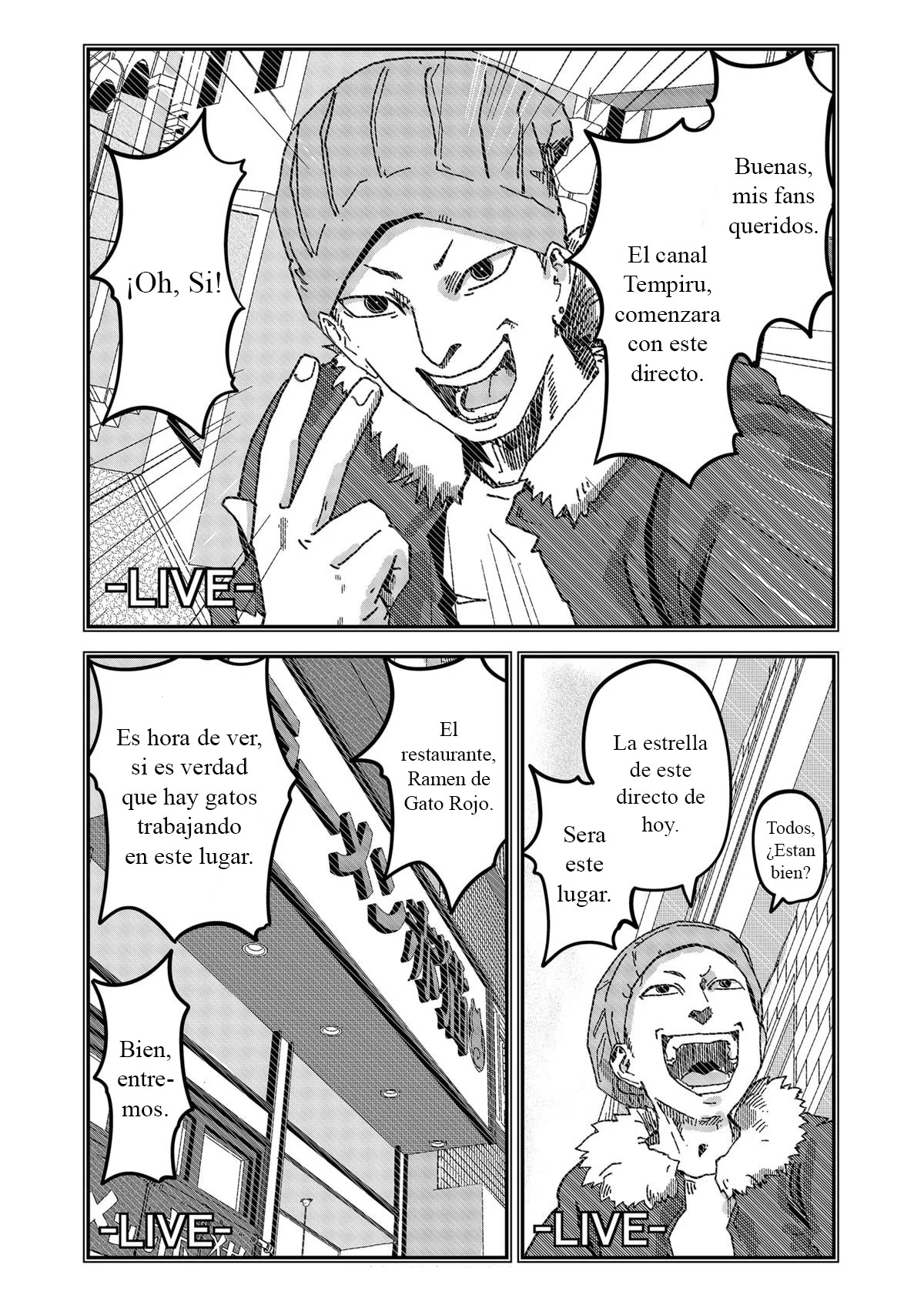 Read Ramen de Gato Rojo ES Manga Online