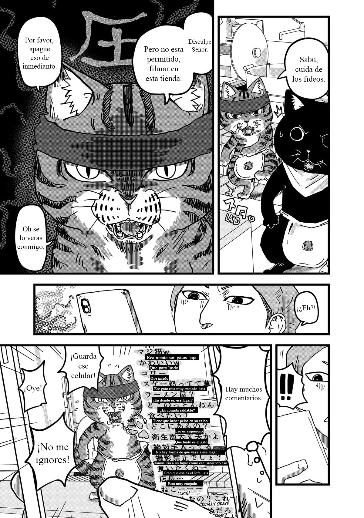 Read Ramen de Gato Rojo ES Manga Online