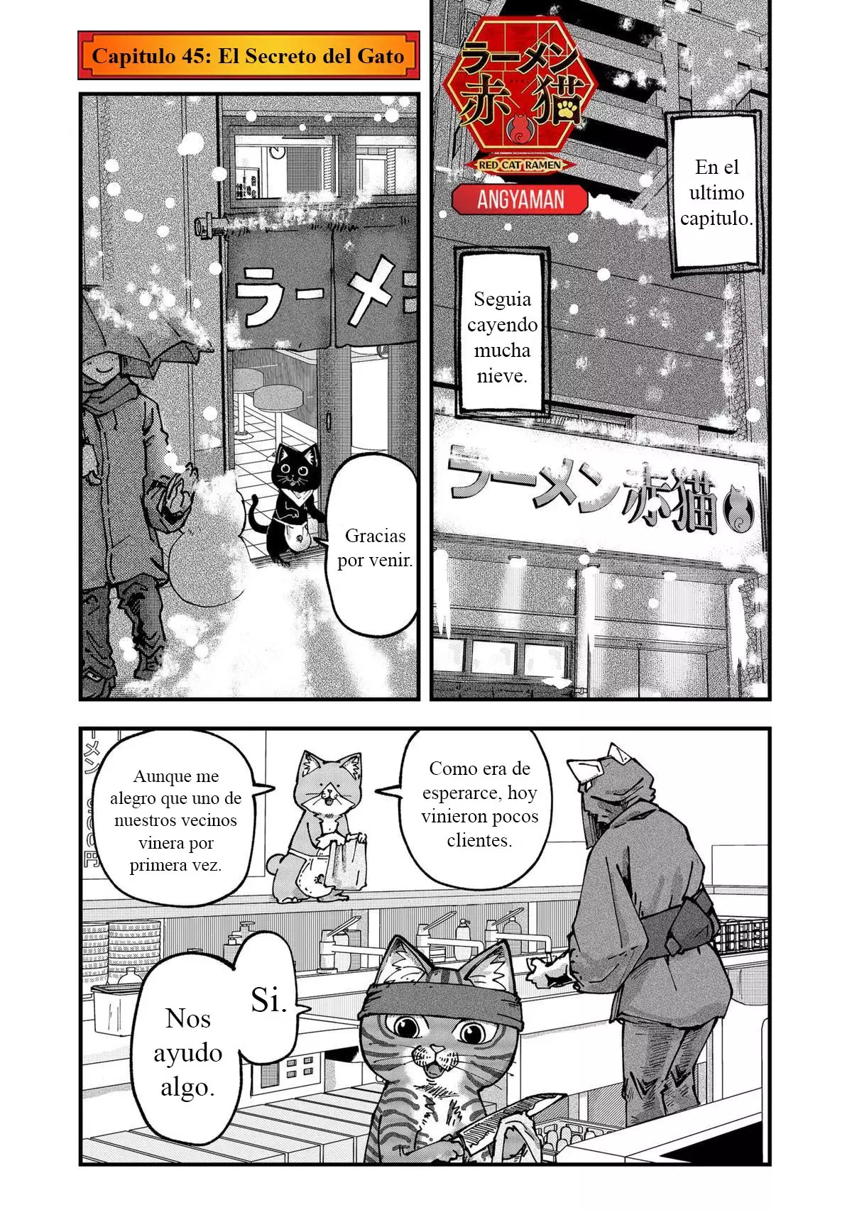 Read Ramen de Gato Rojo ES Manga Online