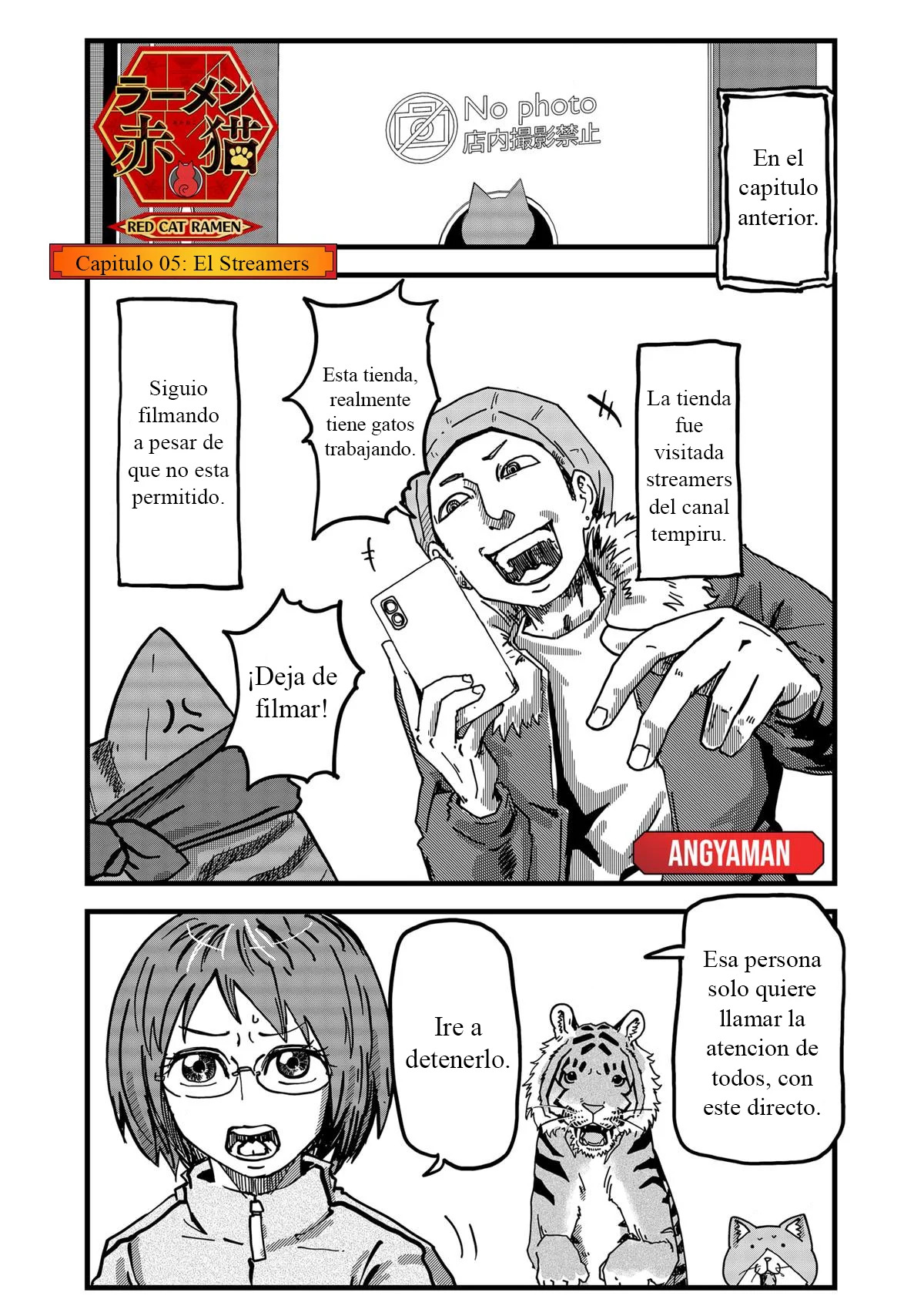 Read Ramen de Gato Rojo ES Manga Online