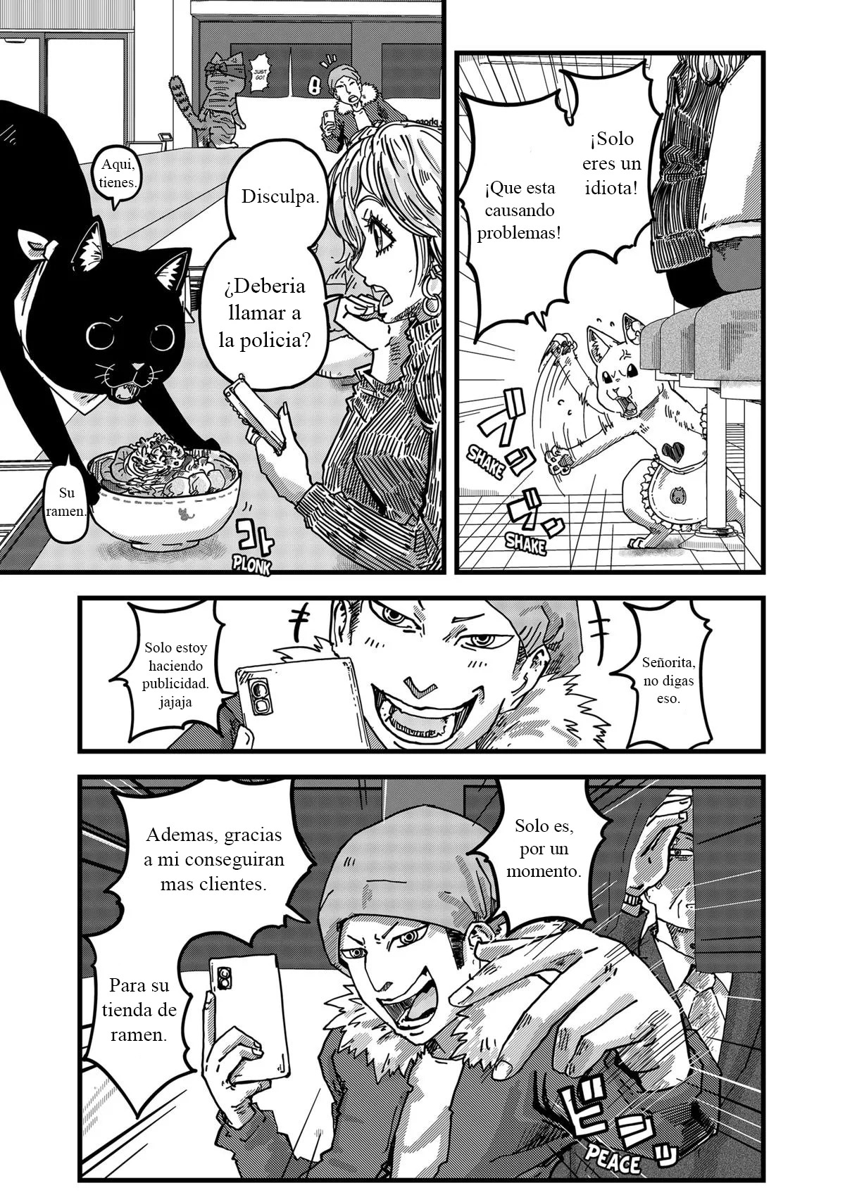 Read Ramen de Gato Rojo ES Manga Online