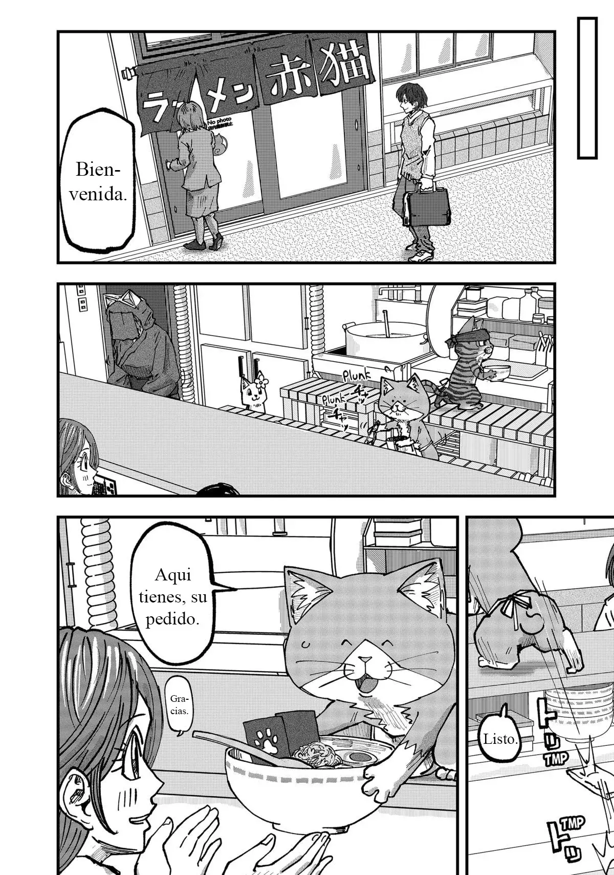 Read Ramen de Gato Rojo ES Manga Online