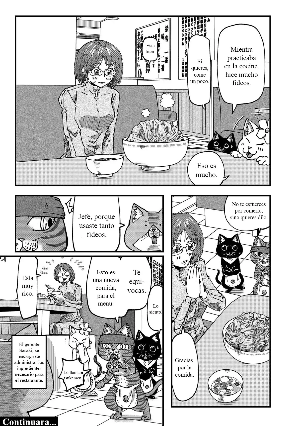 Read Ramen de Gato Rojo ES Manga Online