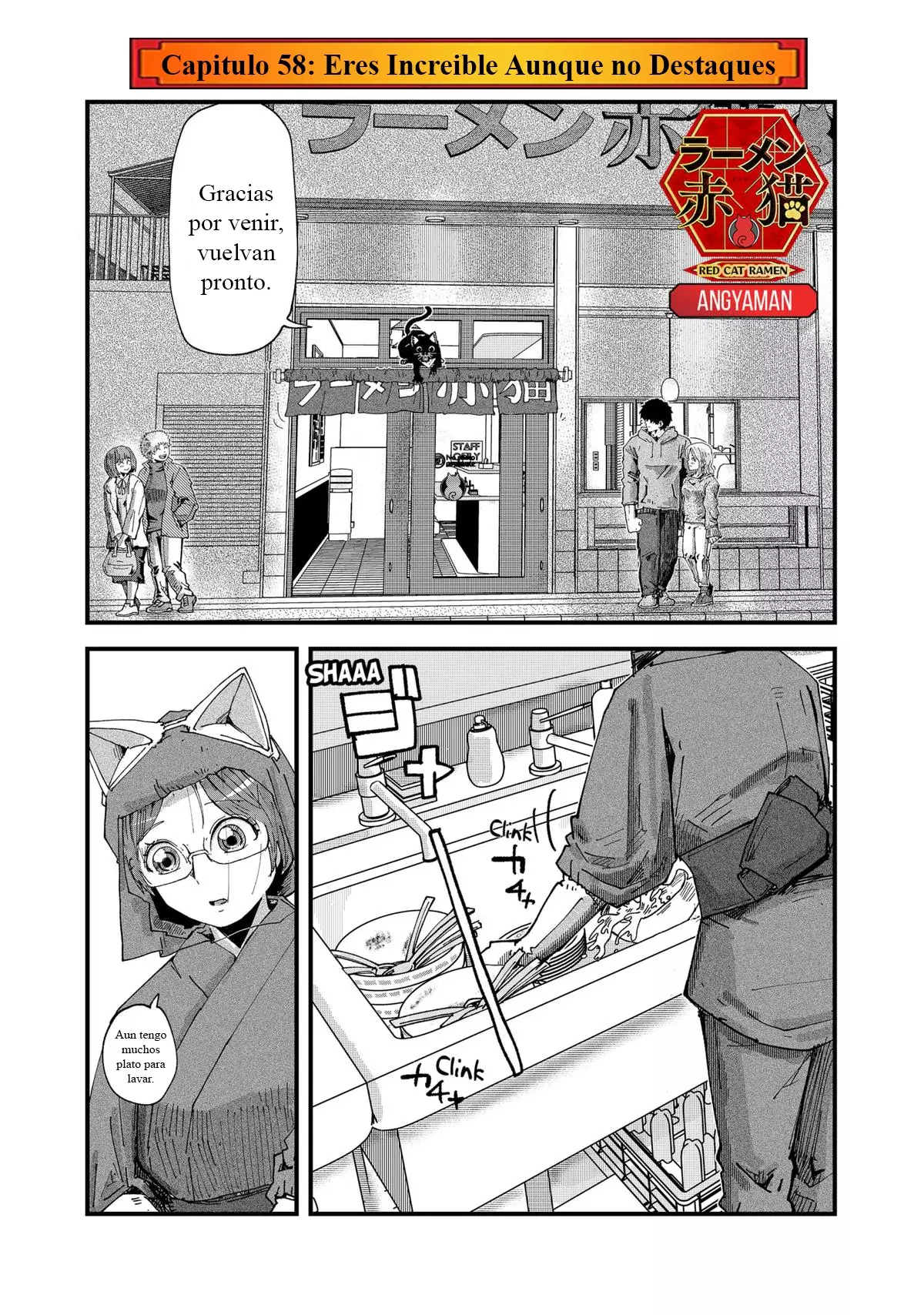 Read Ramen de Gato Rojo ES Manga Online
