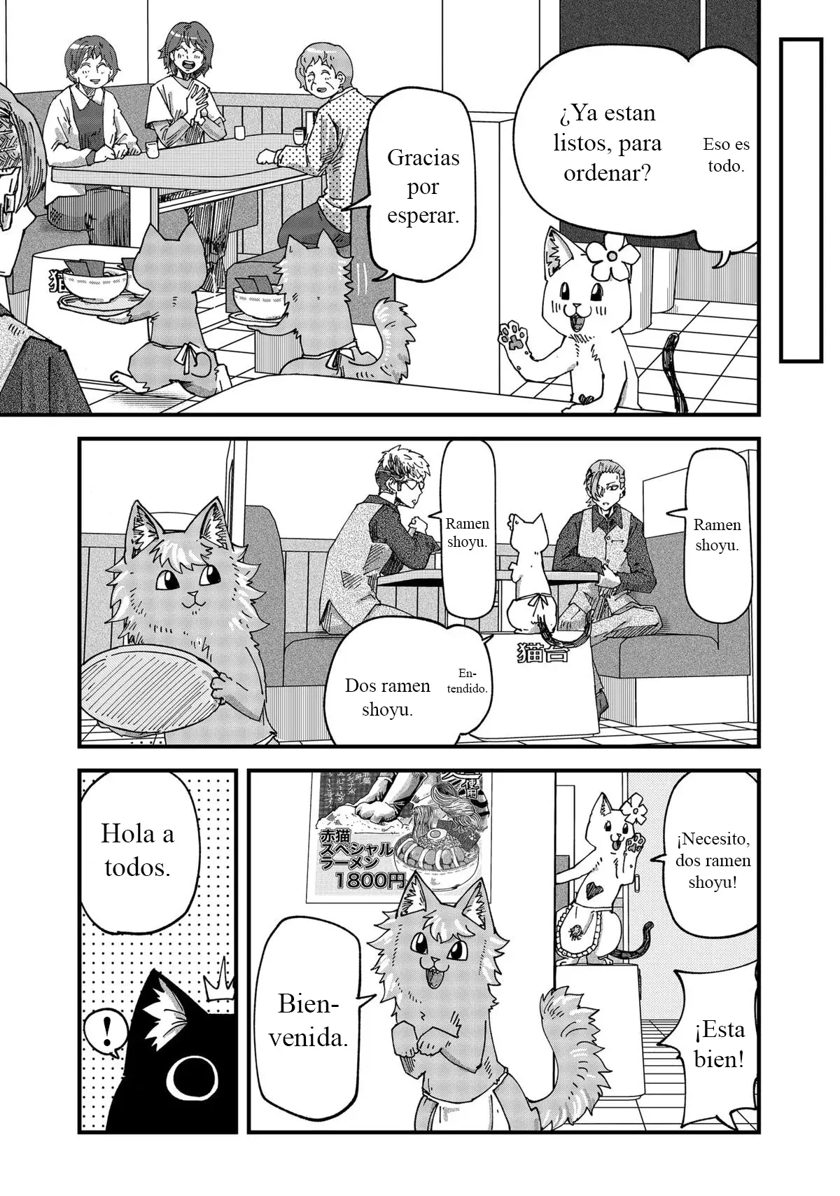 Read Ramen de Gato Rojo ES Manga Online