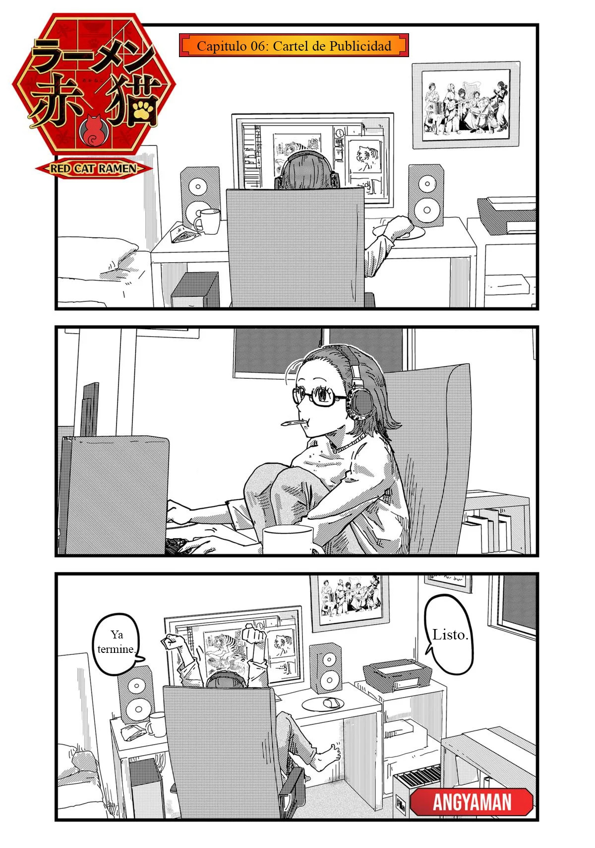 Read Ramen de Gato Rojo ES Manga Online