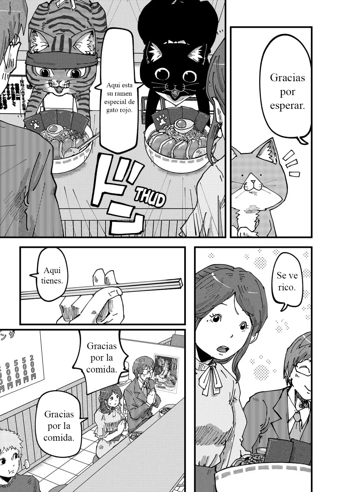 Read Ramen de Gato Rojo ES Manga Online