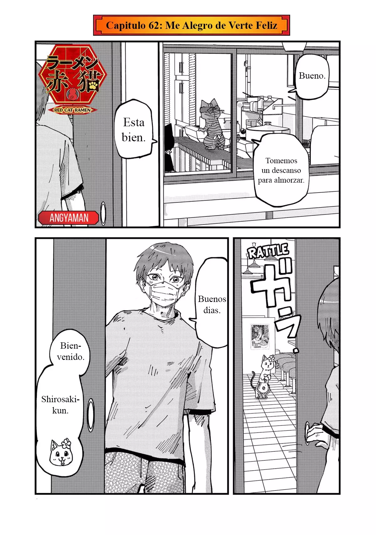 Read Ramen de Gato Rojo ES Manga Online