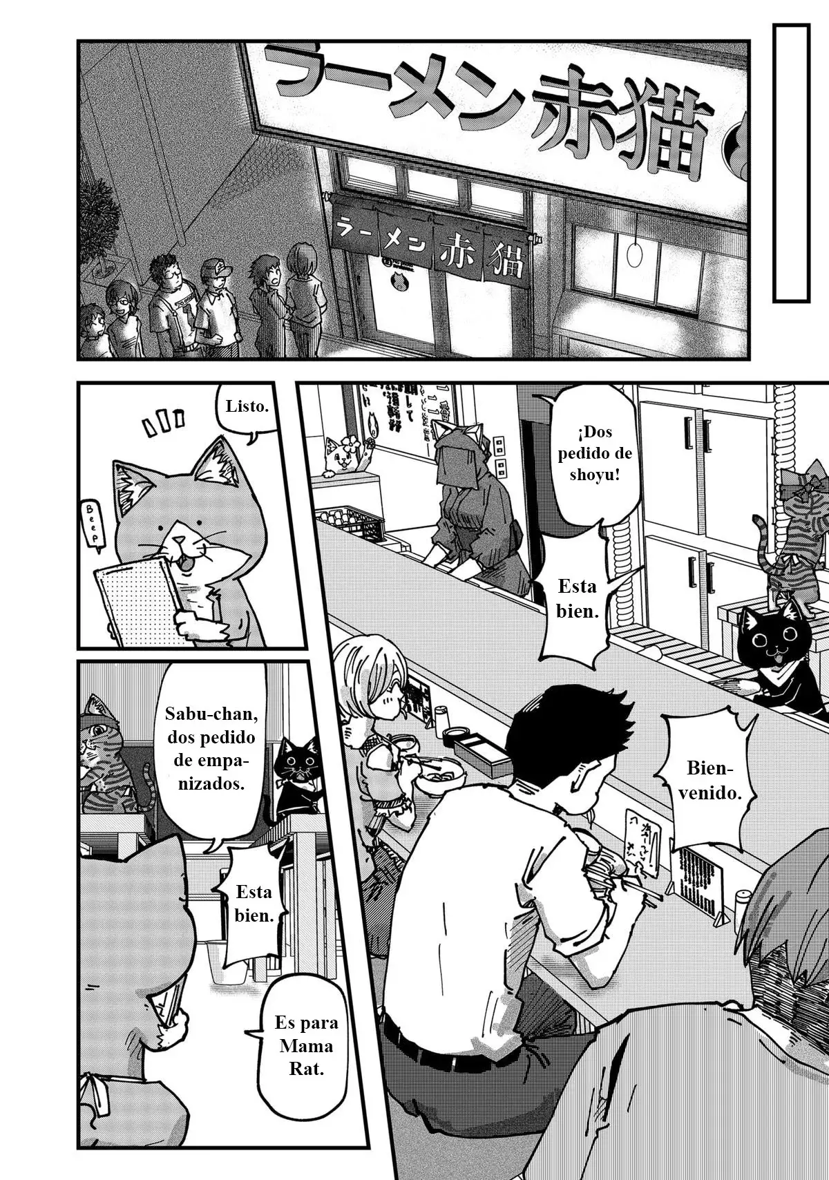 Read Ramen de Gato Rojo ES Manga Online