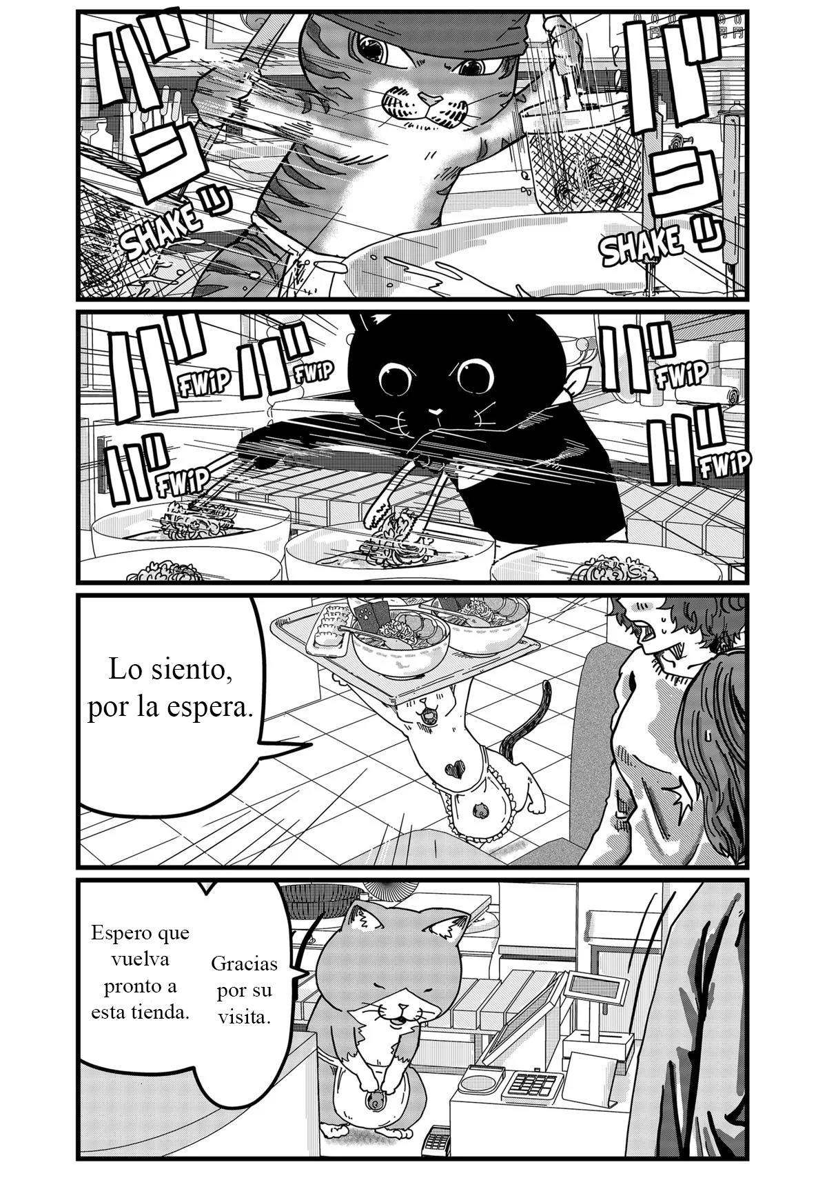 Read Ramen de Gato Rojo ES Manga Online