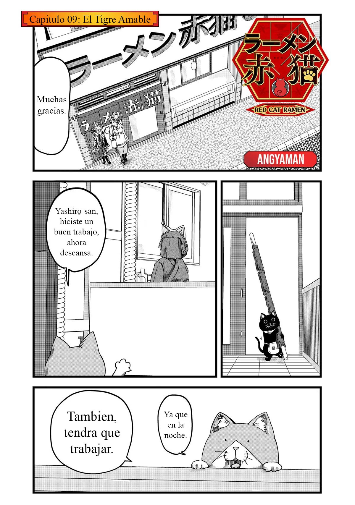 Read Ramen de Gato Rojo ES Manga Online