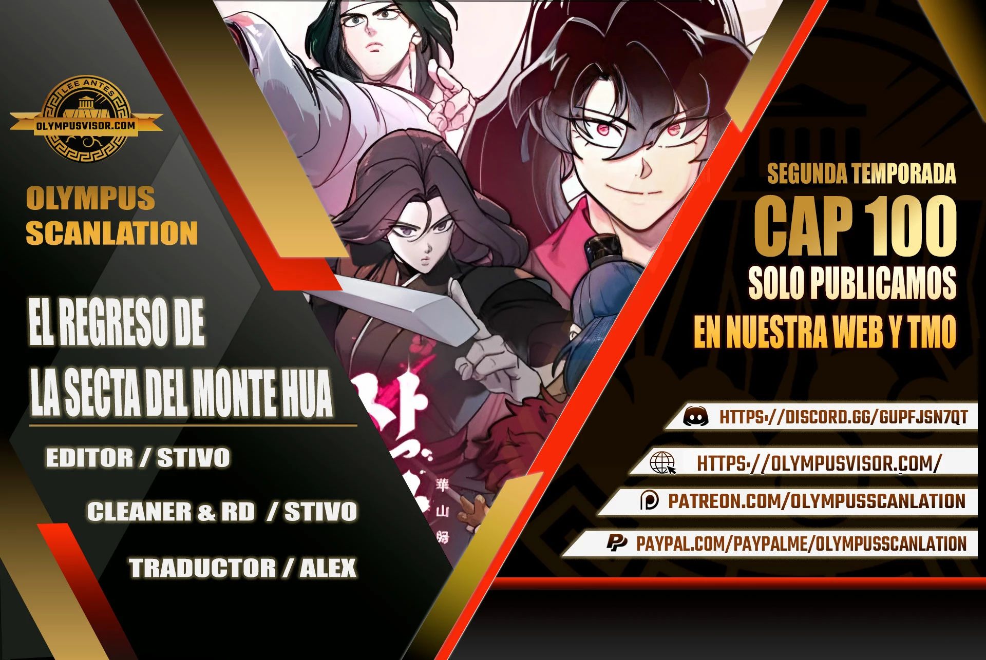 Read Regreso de la Secta del Monte Hua ES Manga Online