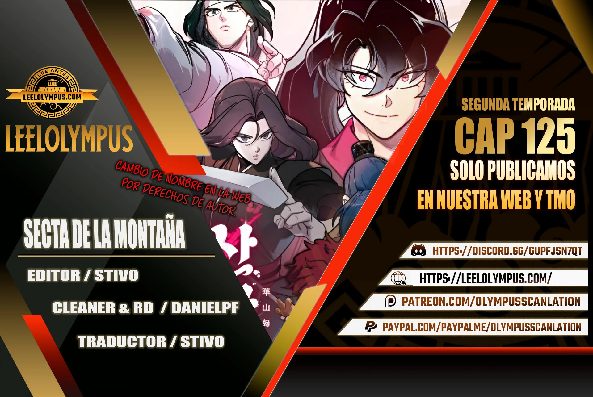 Read Regreso de la Secta del Monte Hua ES Manga Online