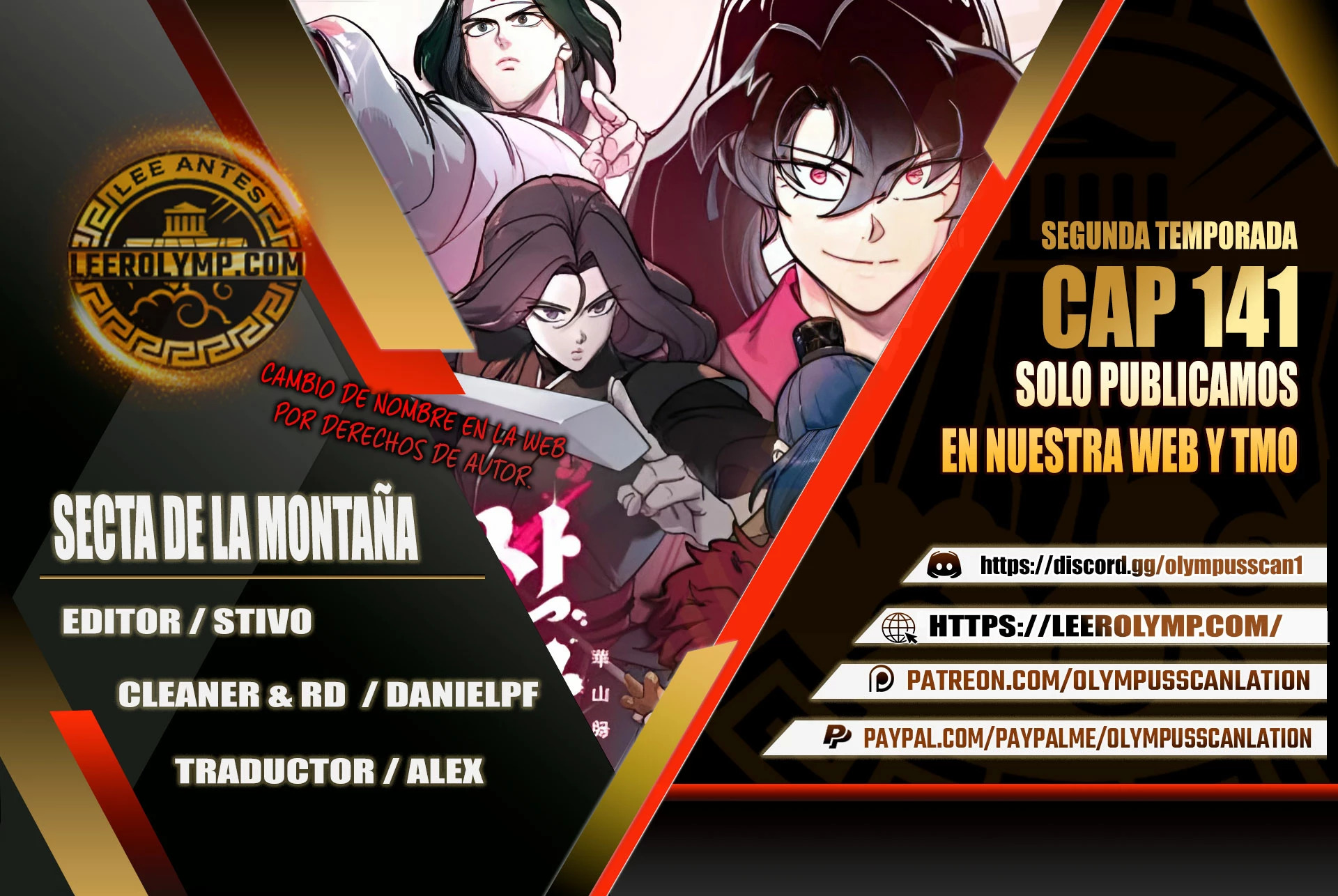Read Regreso de la Secta del Monte Hua ES Manga Online
