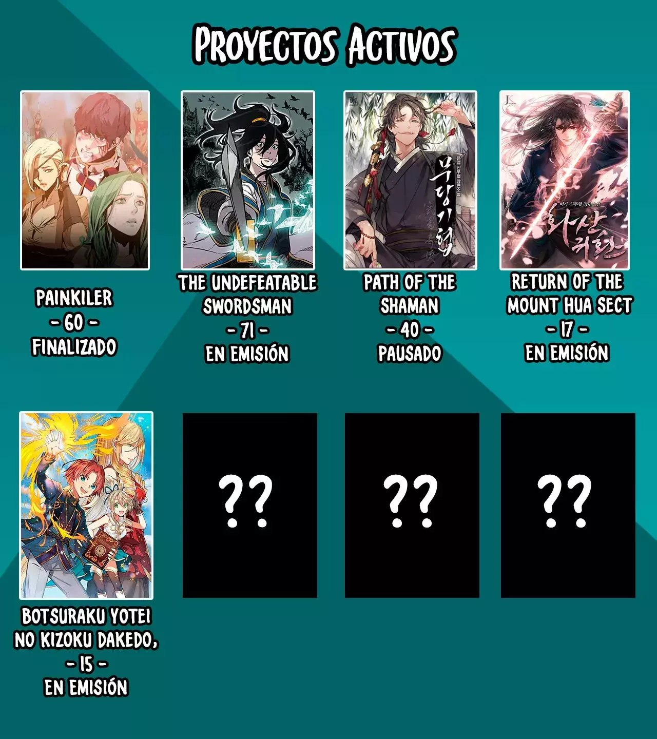 Read Regreso de la Secta del Monte Hua ES Manga Online