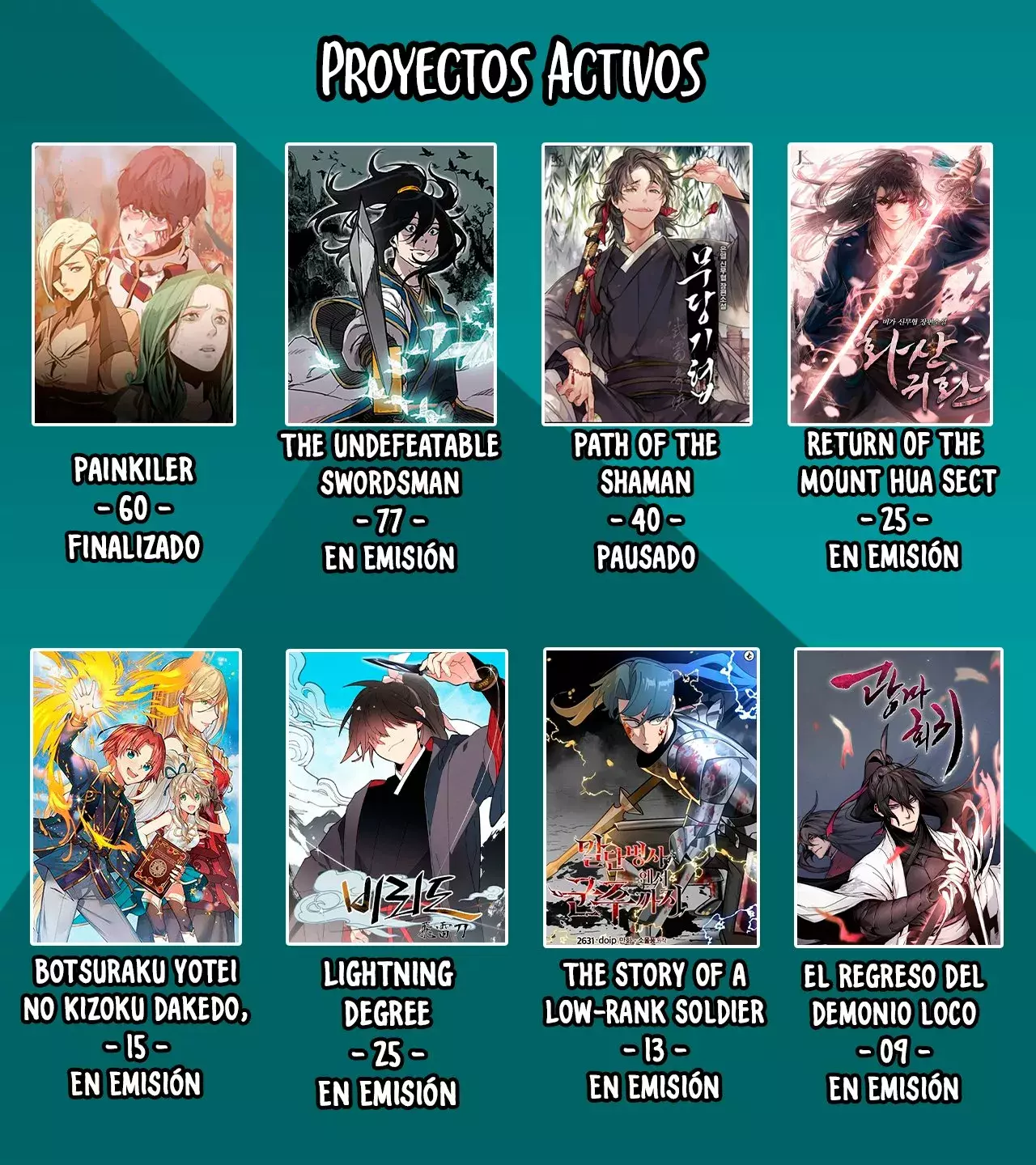 Read Regreso de la Secta del Monte Hua ES Manga Online