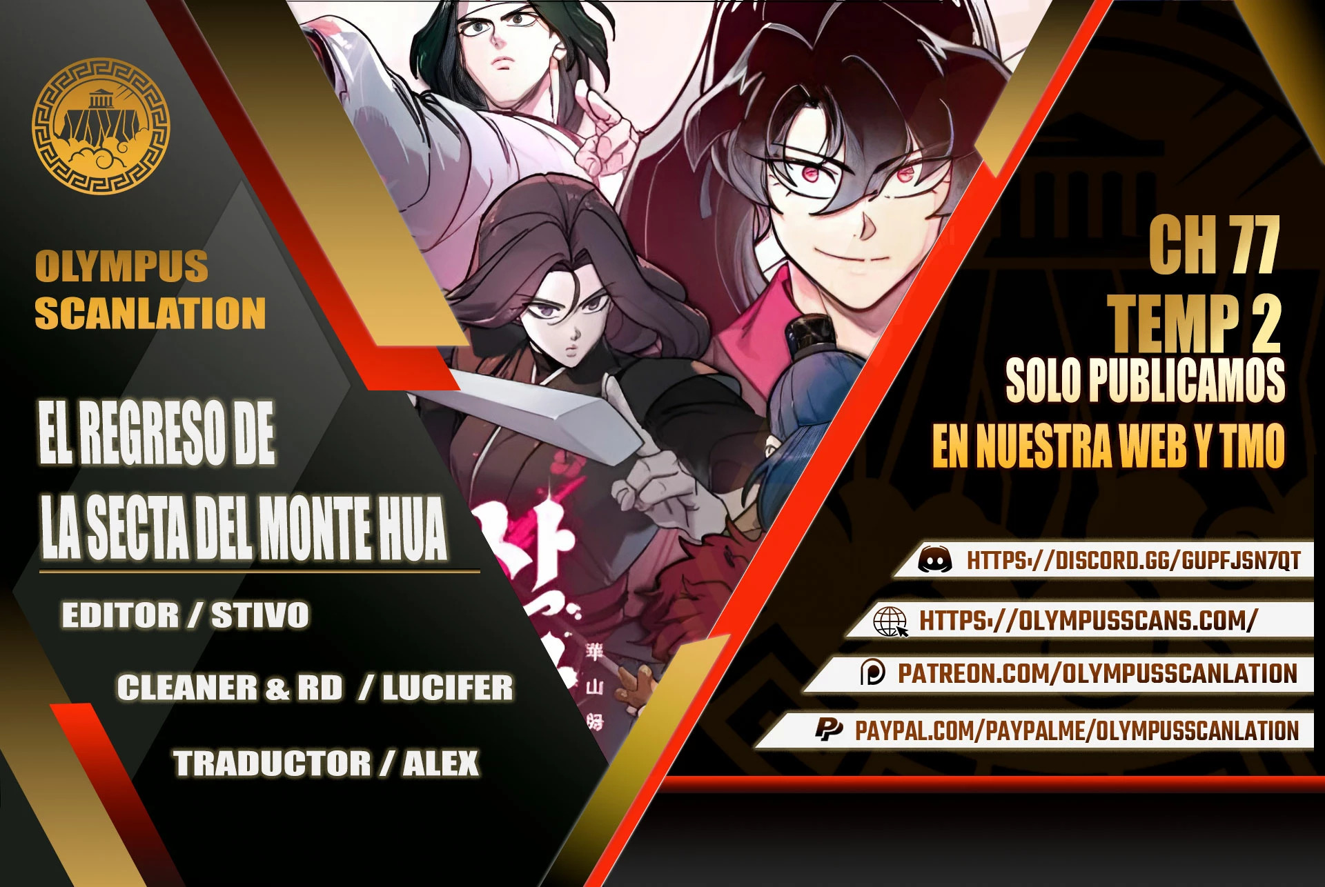 Read Regreso de la Secta del Monte Hua ES Manga Online