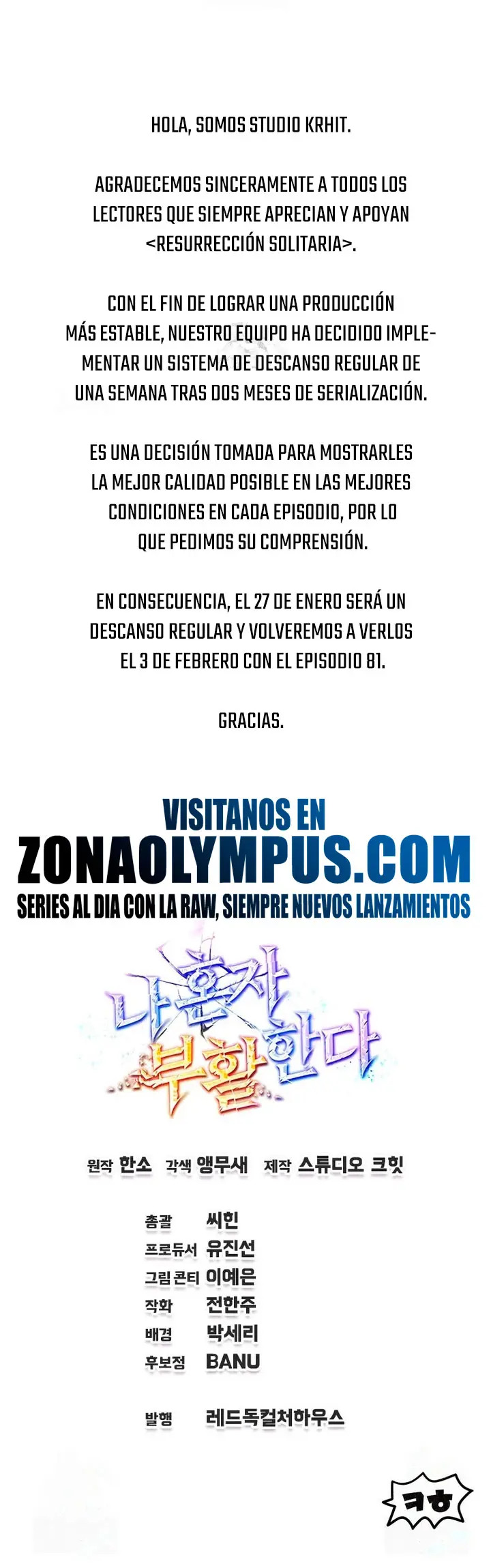 Read Resurrección solitaria ES Manga Online