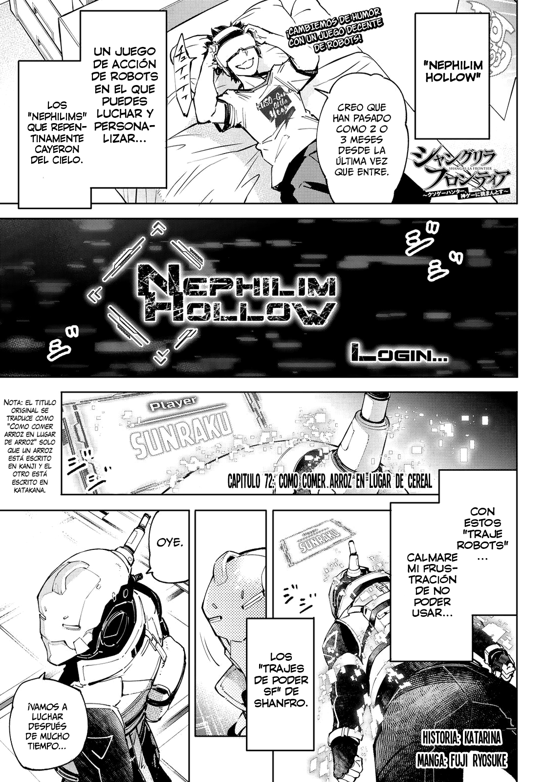Read Shangri-La Frontier_ Shitty Games Hunter Challenges Godly Game ES Manga Online