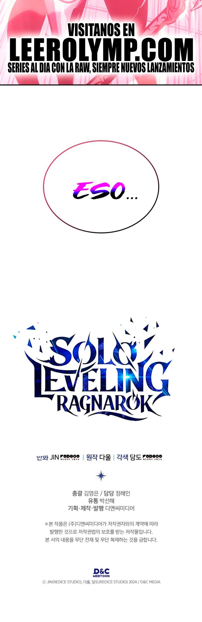 Read Solo Leveling_ Ragnarok ES Manga Online