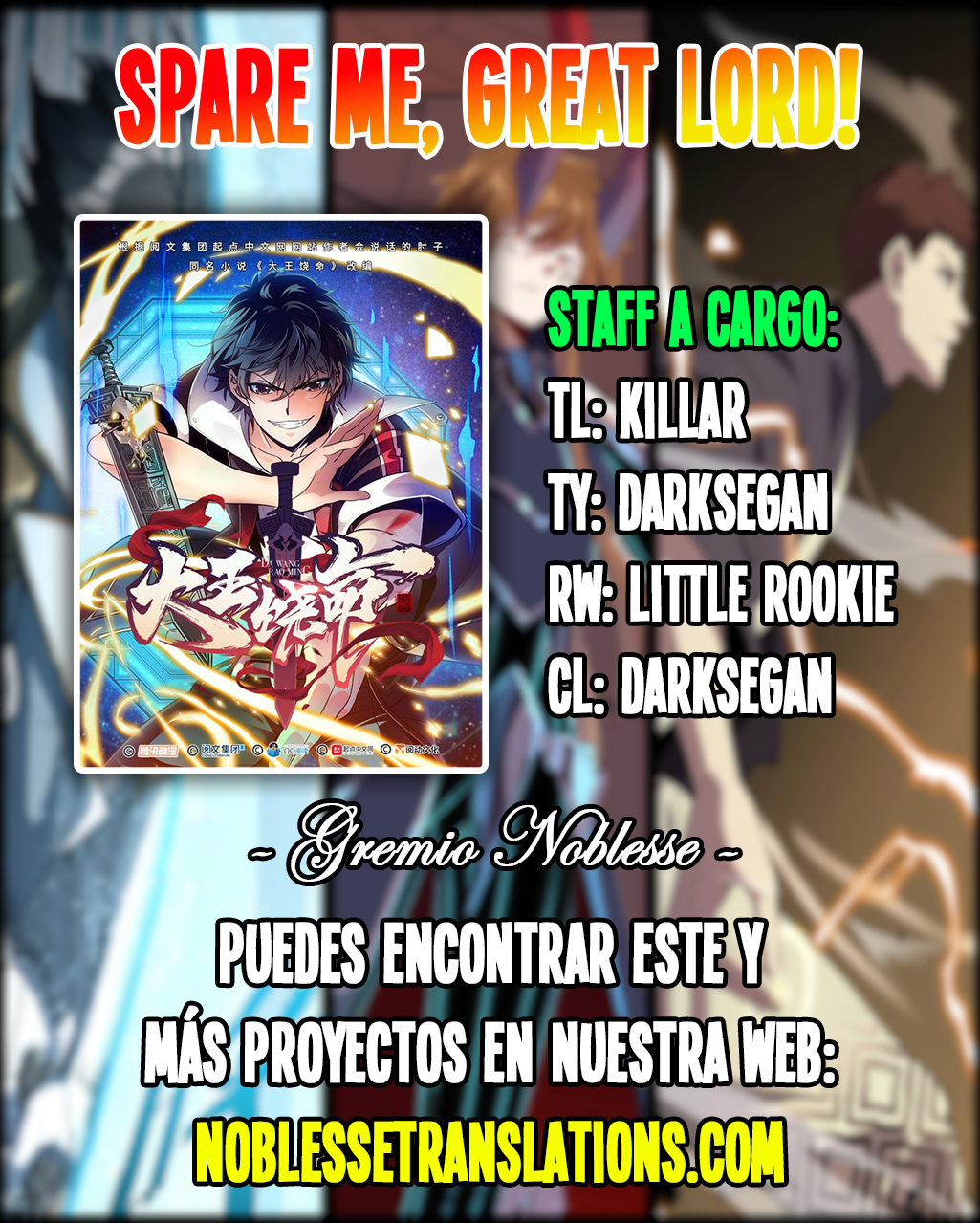 Read Spare Me, Great Lord! ES Manga Online