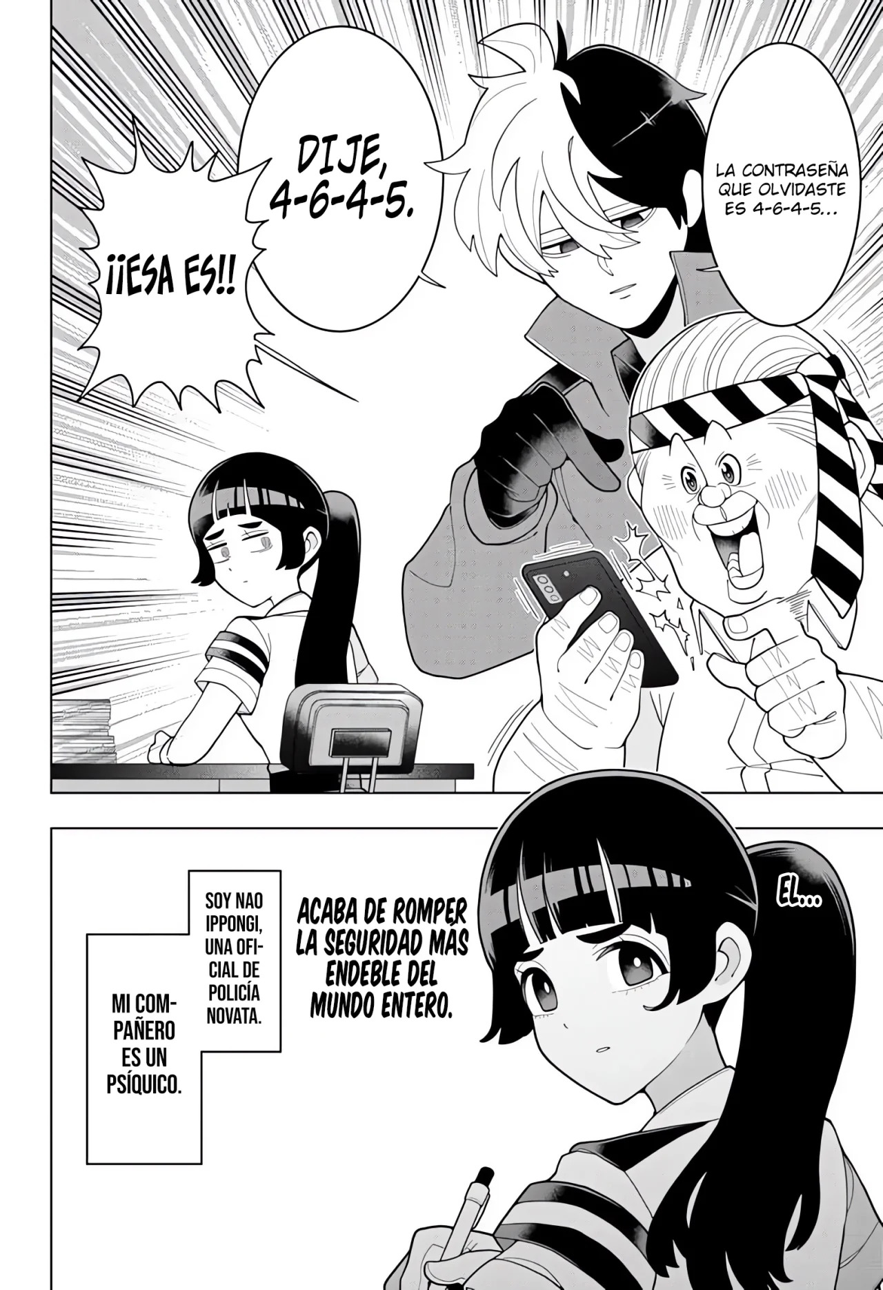 Read Super Psychic Policeman Chojo ES Manga Online