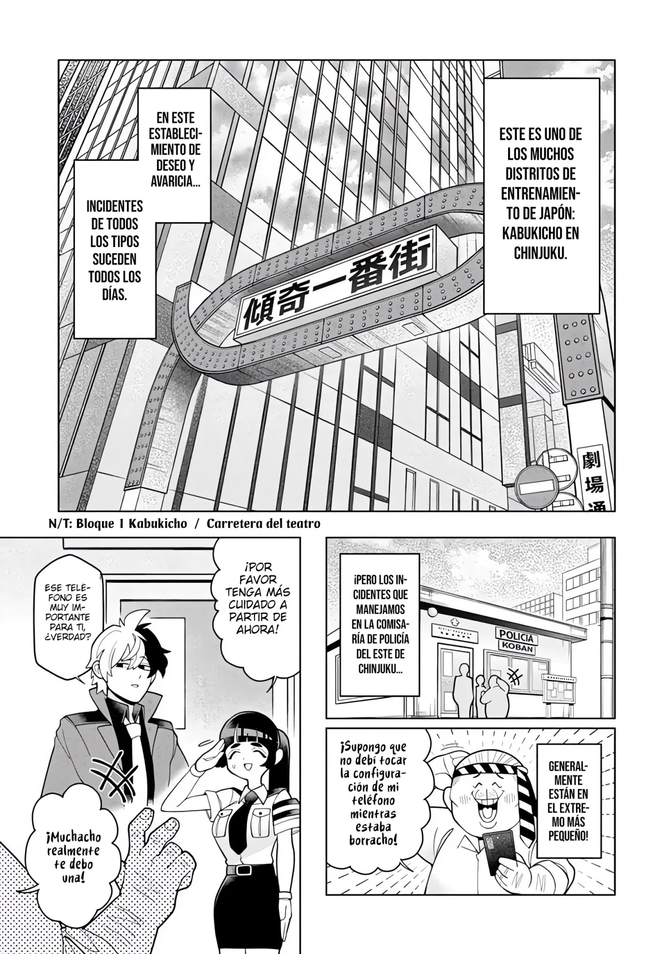 Read Super Psychic Policeman Chojo ES Manga Online