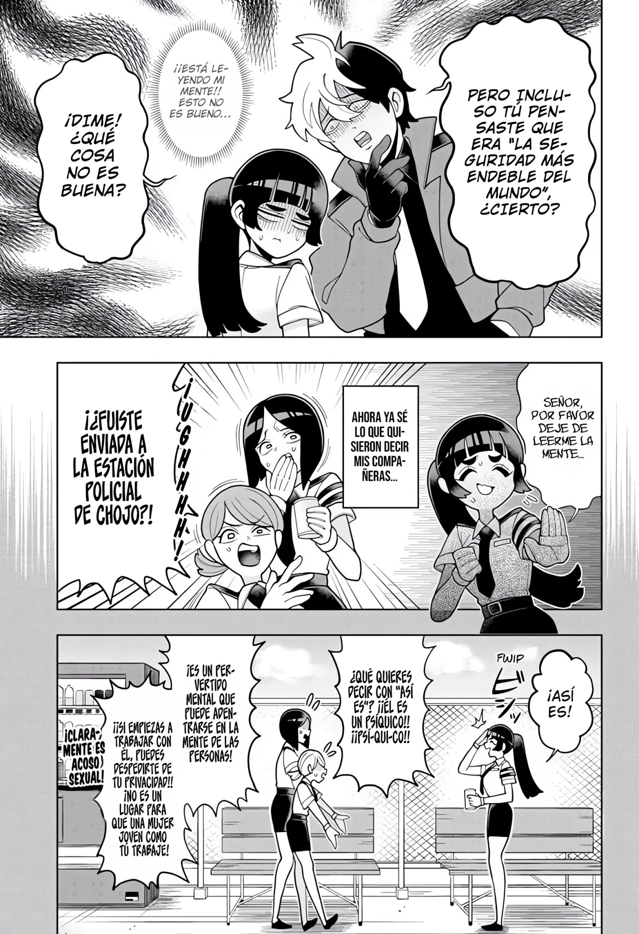Read Super Psychic Policeman Chojo ES Manga Online