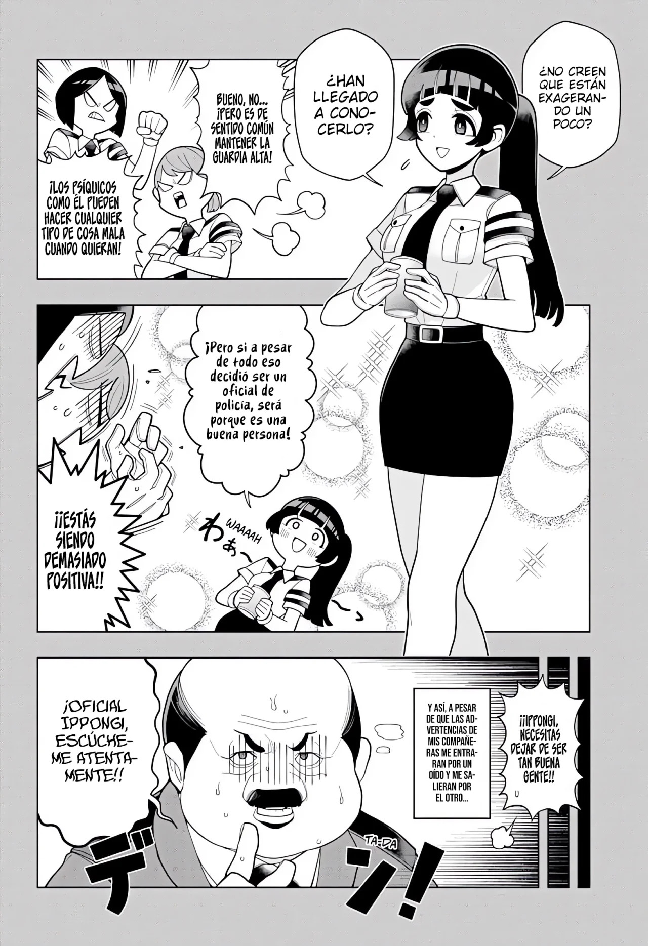 Read Super Psychic Policeman Chojo ES Manga Online