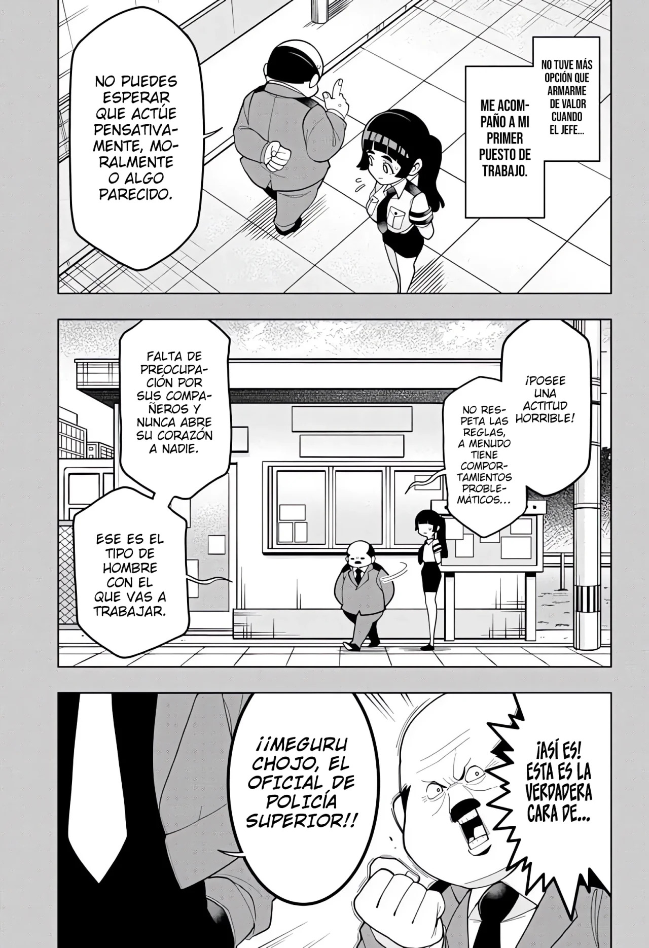 Read Super Psychic Policeman Chojo ES Manga Online