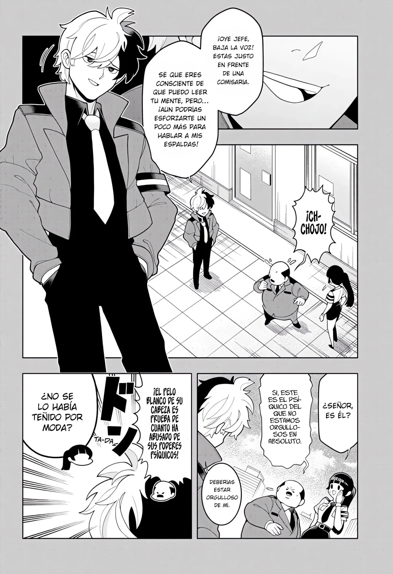 Read Super Psychic Policeman Chojo ES Manga Online