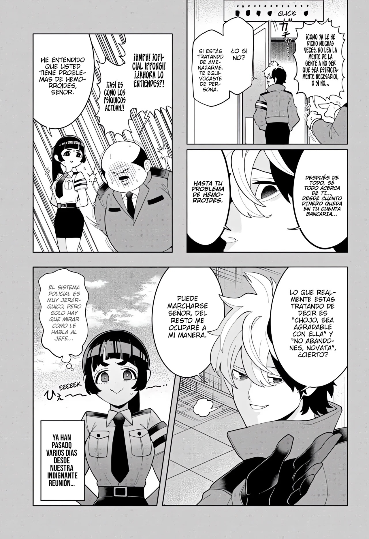 Read Super Psychic Policeman Chojo ES Manga Online
