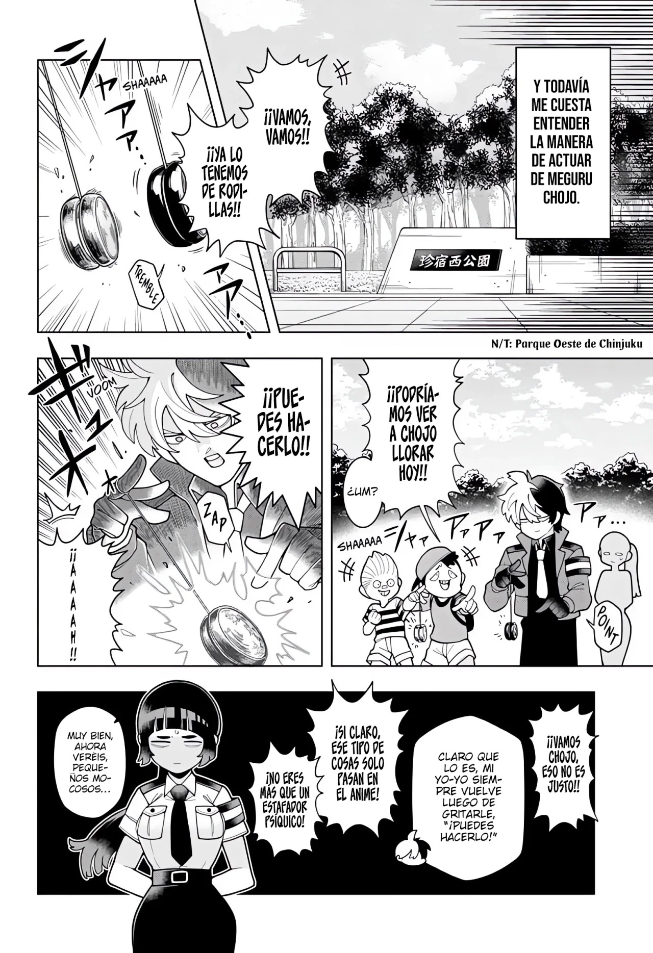 Read Super Psychic Policeman Chojo ES Manga Online